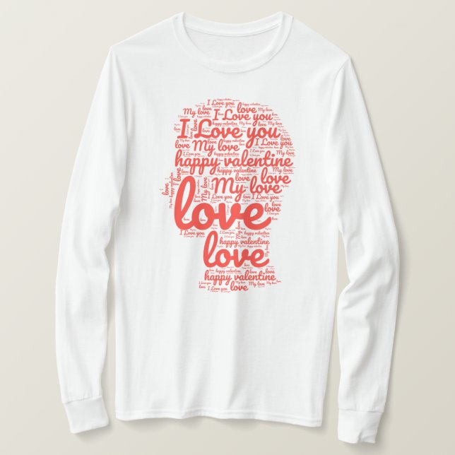 Valentine's Day T-Shirt (Frente do Design)