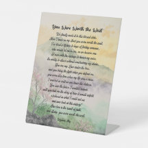 Valeu a pena o sinal de espera/amor/presente