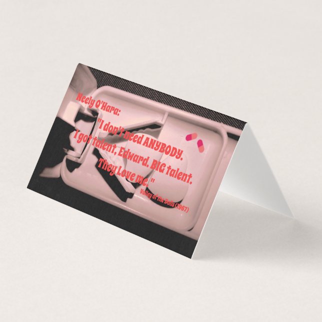 Valley of Dolls the cartão Card - 1967 - filmas - (Frente)