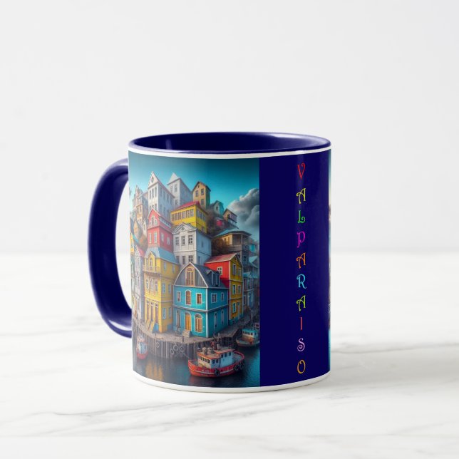 Valparaíso - Caneca Chile (Frente Esquerda)