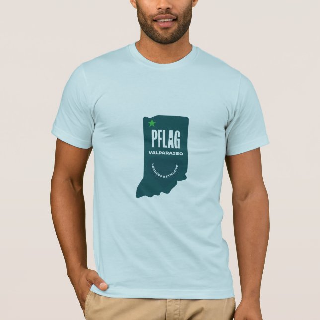 Valparaiso PFLAG Capítulo T-Shirt (Frente)