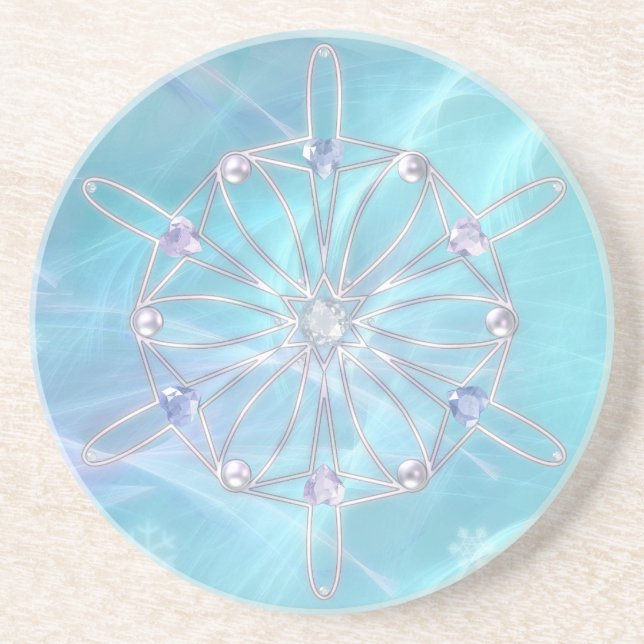 Valsa da Porta copos dos Flocos de Neve (Frente)