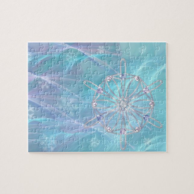 Valsa do quebra-cabeça dos flocos de neve (Horizontal)