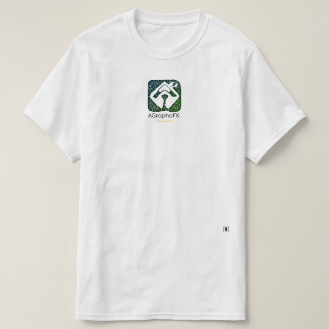 Value2 do t-shirt de AGraphaFX #SIGGswag2018 (Frente do Design)