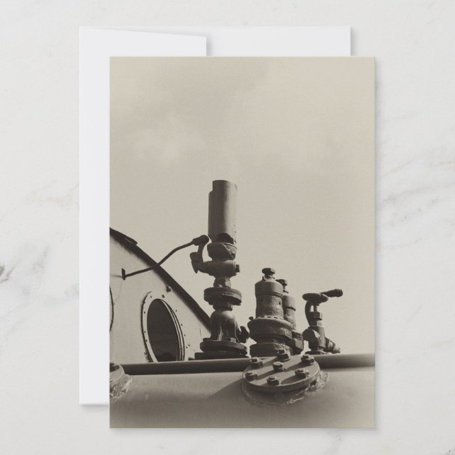 Válvula de buzina da locomotiva (Frente)