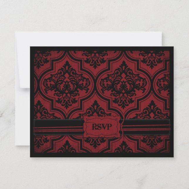 Vamire Bride RSVP Card A (Frente)