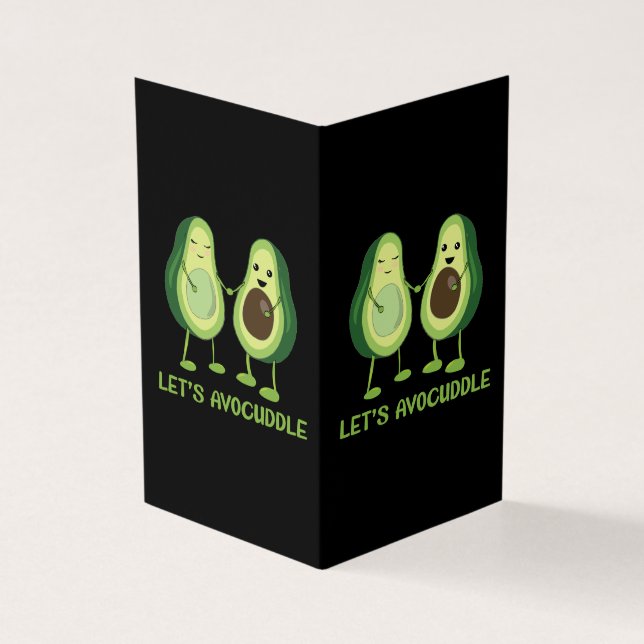 Vamos Avocuddle - Engraçado Avocado Pun (Exterior)