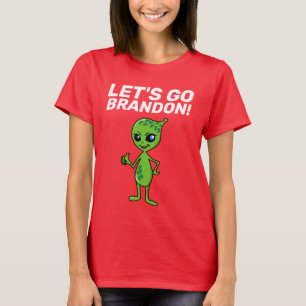 VAMOS BRANDON! ALIEN CAMISETAS
