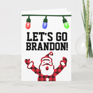 VAMOS BRANDON! CARTÕES DE NATAL ANTI-BIDEN