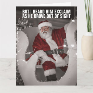 VAMOS BRANDON PAPAI NOEL cartões de NATAL