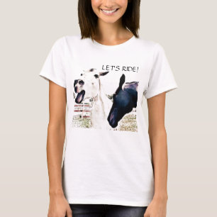 VAMOS CAMINHAR - T-Shirt Engraçado