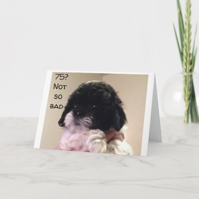 VAMOS CELEBRADO "VOCÊ" PARA VOCÊ É **75** CARTÃO (Frente)