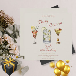 Vamos Começar esta Parte aniversário de 40 anos de