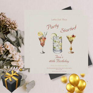 Vamos Começar esta Parte aniversário de 40 anos de