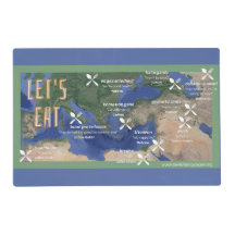 Vamos Comer! Mapa com frases em 10 línguas judaica