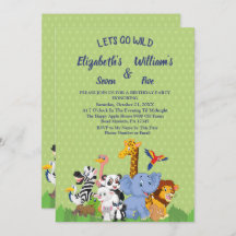 Vamos Conseguir o Convite Conjunta de Aniversário