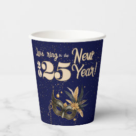 Vamos da festa de Ano Novo Azul Glamoroso