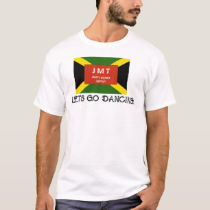 VAMOS DANÇAR  Camiseta Básica Masculina