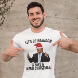 VAMOS DE CHRISTMAS TRUMP GO BRANDON T-SHIRTS CAMIS