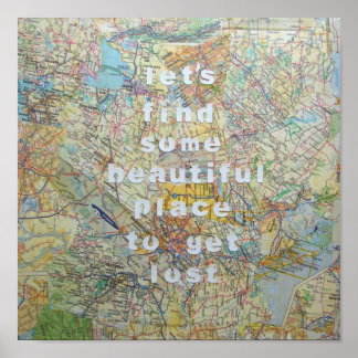 Vamos de perda de Poster