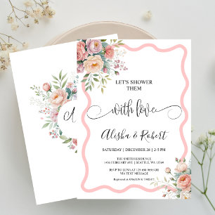 Vamos Derramar Amor Nelas Convite de Chuveiro para