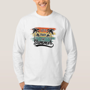 Vamos desfrutar da Camisa T de Víbias Tropicais de