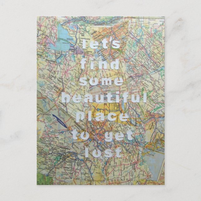 Vamos Encontre Um Belo Cartão Postal (Frente)