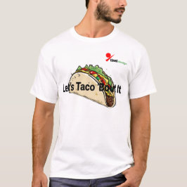 "Vamos Falar de Taco" Camiseta Divertida com Troca