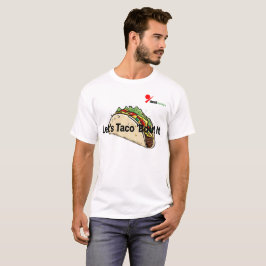 "Vamos Falar de Taco" Camiseta Divertida com Troca