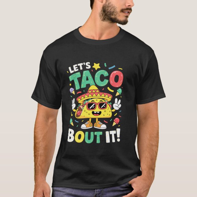 Vamos falar sobre isso Camisa engraçada de sombrer (Frente)