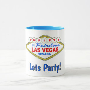 Vamos Festejar Caneca de Vegas de 50 Anos