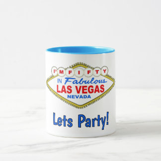 Vamos Festejar Caneca de Vegas de 50 Anos
