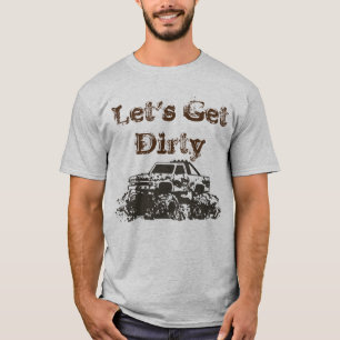 Vamos fica com camiseta suja de homens