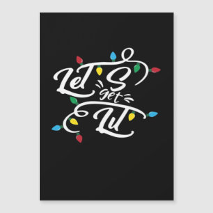 Vamos Ficar Bêbados Luzes de Natal Natal Divertido