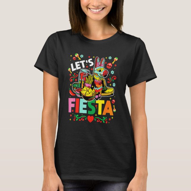 Vamos Fiesta Cinco De Mayo Camisa Mexicana Hombre (Frente)