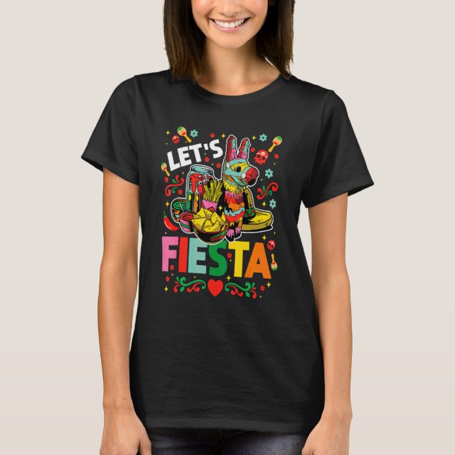 Vamos Fiesta Cinco De Mayo Camisa Mexicana Hombre (Frente)
