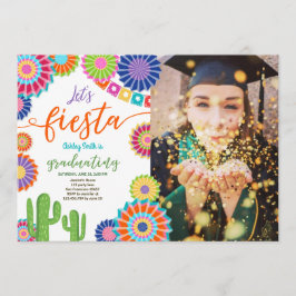 Vamos Fiesta Graduação Convite para Festa Mexicana
