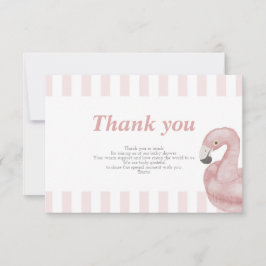 Vamos Flamingle Cartões de agradecimentos