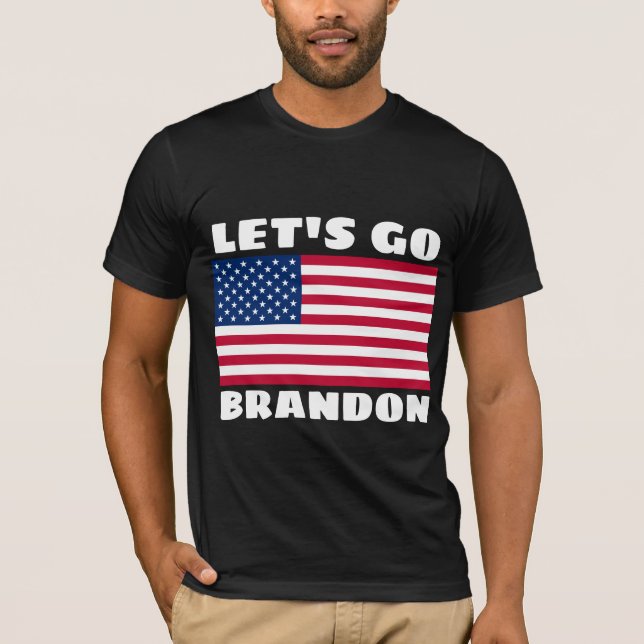 VAMOS GO BRANDON FUNNEN BIDEN T-SHIRTS CAMISETAS (Frente)