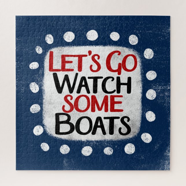 Vamos Go Watch Boats Jigsee Quebra-cabeça (Vertical)
