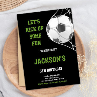 Vamos lança Convites de Aniversário para Futebol N