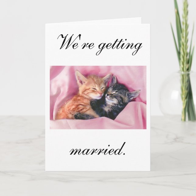 Vamos nos casar. Convite de Casamento (Frente)
