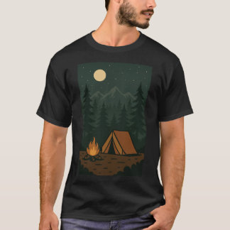 Vamos nos Perder na Floresta | Camiseta de Acampam