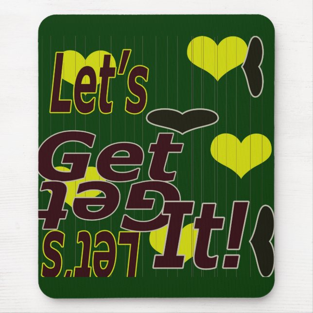 Vamos Obter Este Design de Mouse Pad (Frente)