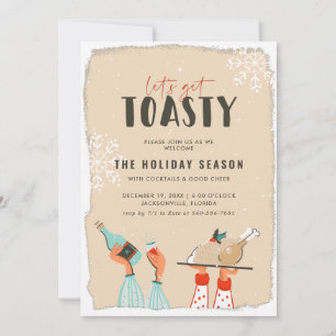 Vamos Obter Toastia   Convite para Festas de Féria