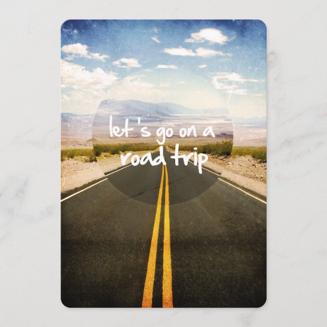 Vamos para viajar de carro (Frente)