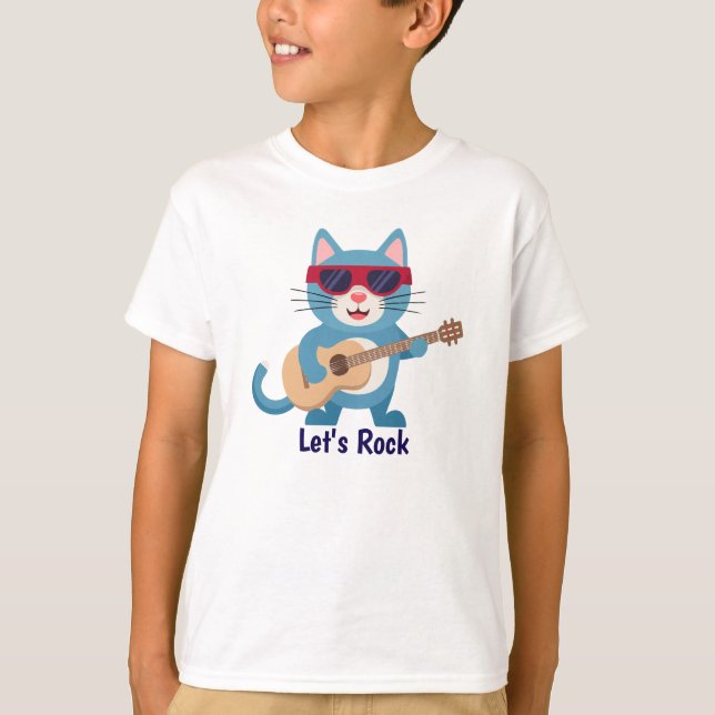 Vamos Rocker Camiseta (Frente)