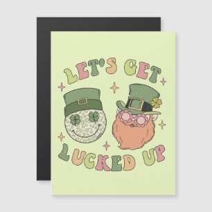 Vamos Sente-Se - Engraçado Leprechaun Clover