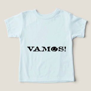 Vamos! T-shirt do bebê