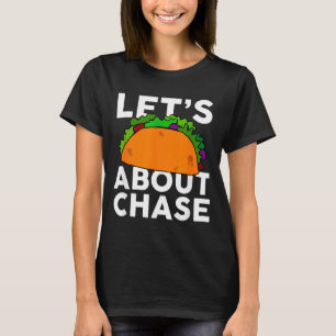 Vamos Taca Sobre Camisa Do Nome Chase Presente Tac